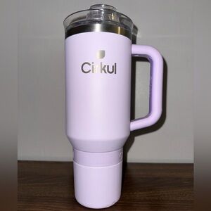 Cirkul Lavender Purple Insulated Tumbler 40oz